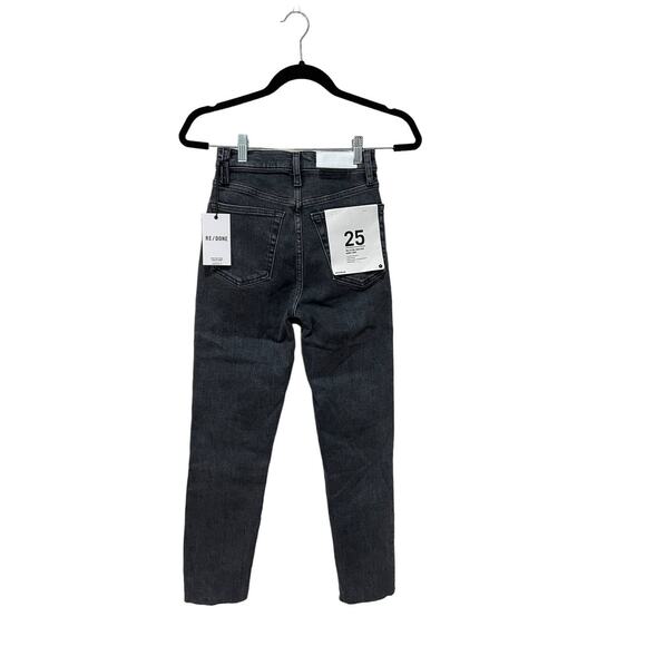 RE/DONE 90s High-Rise Ankle Crop Jeans Size 25 New with Tags - Picture 8 of 9